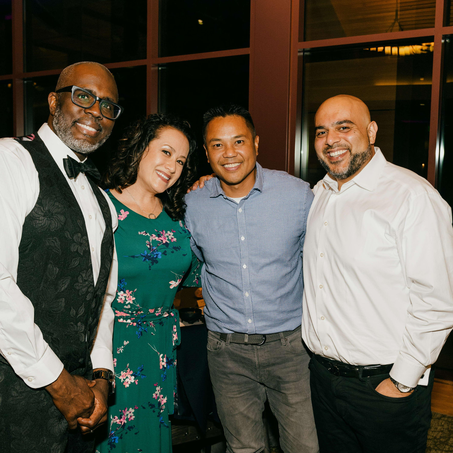 Me, Theresa and Joe Albayalde and Hamid aka Ham Dizzle