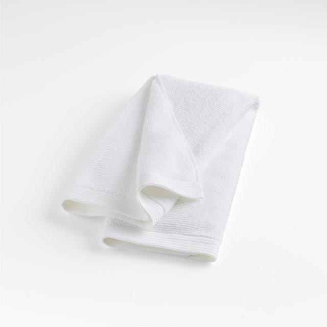 Bright White Anti-Microbial Organic Cotton Hand Towel