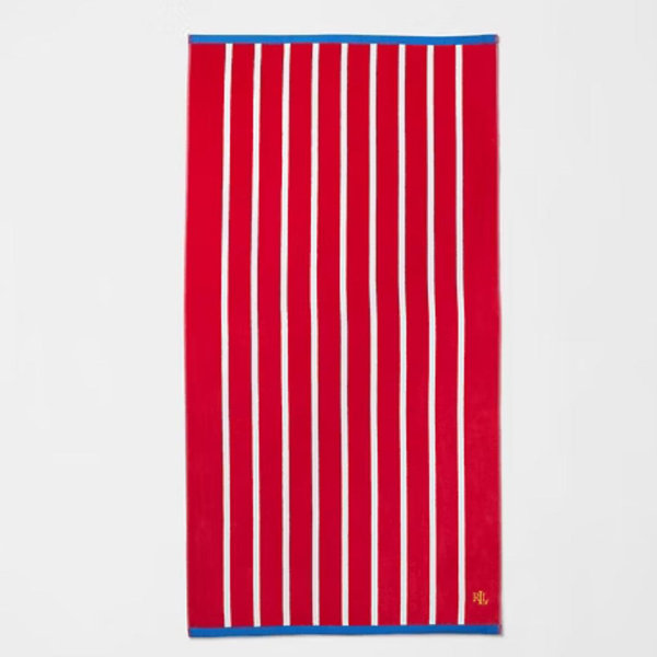Theo Beach Towel - Red