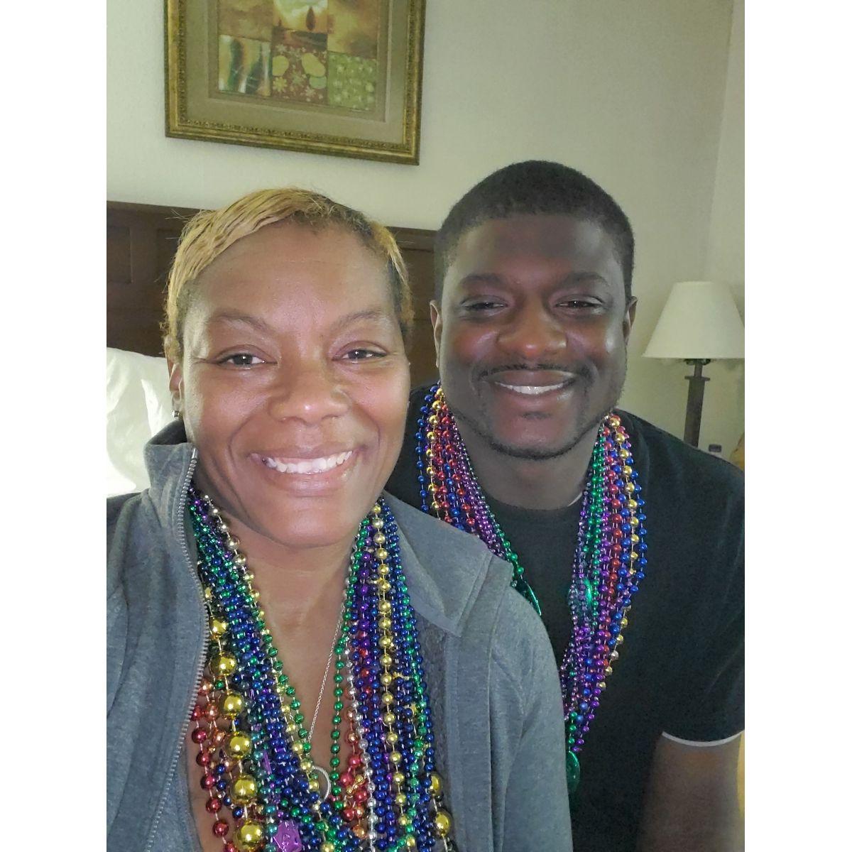 This is our first trip to Alabama together. (Mardi Gras February 2020)