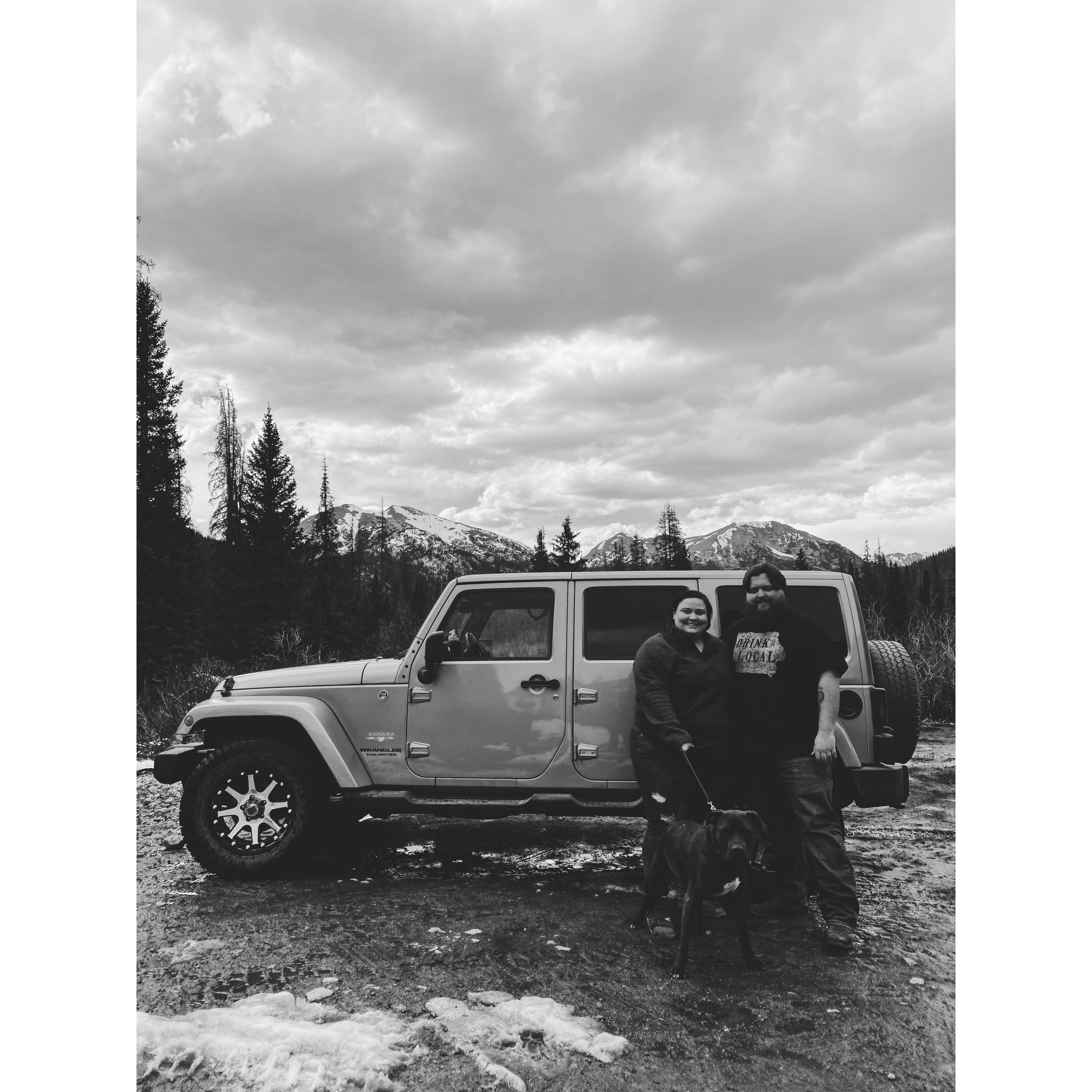 We love going Jeepin'