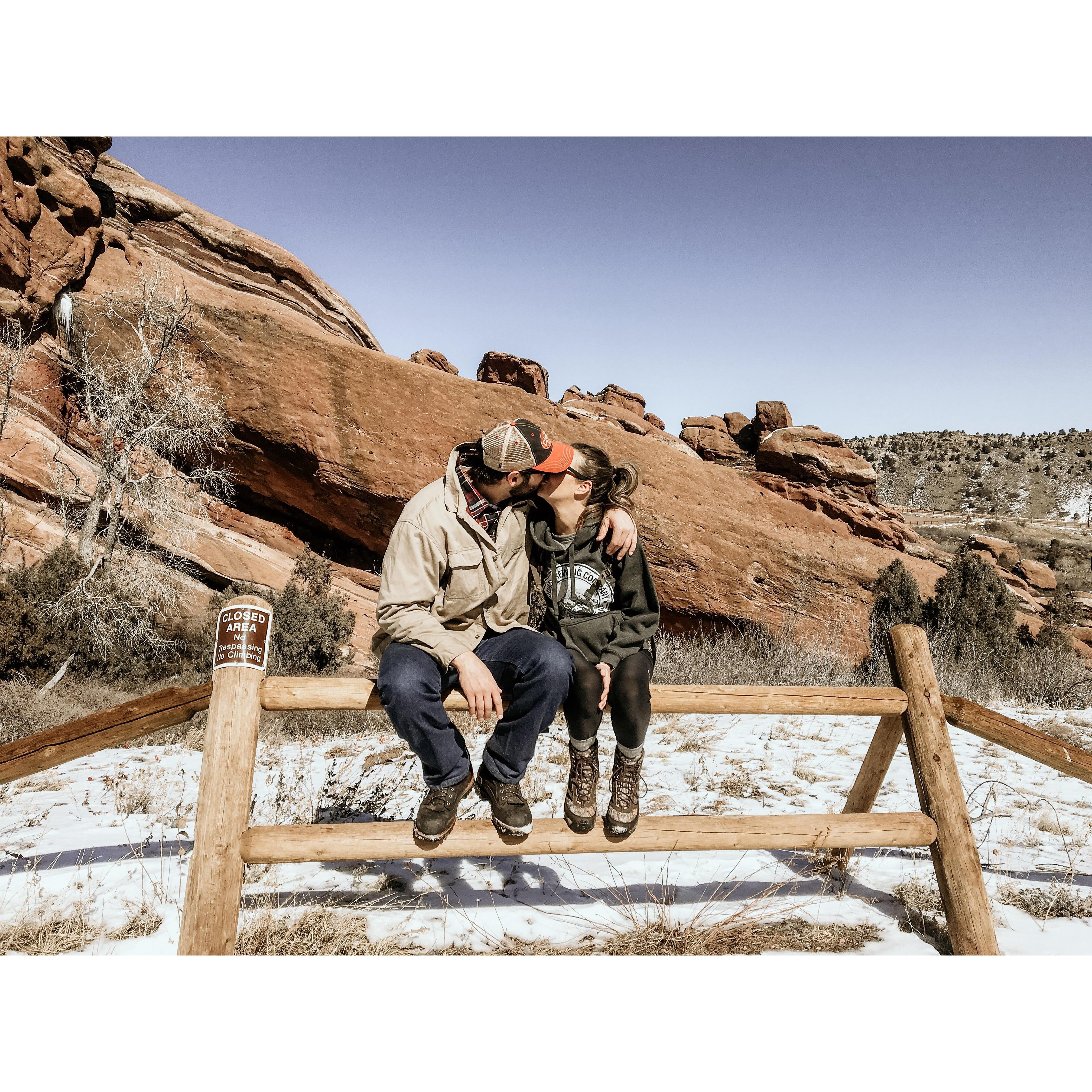 Red Rocks, CO February 2018