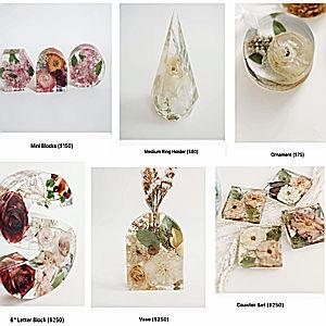 Resin Wedding Bouquet Preservation