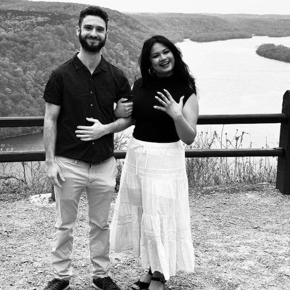 💍 You can probably tell—we were absolutely over the moon about being engaged.