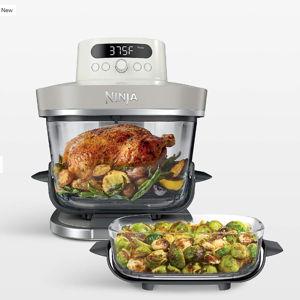 Ninja Crispi Pro Glass Air Fryer Cooking Station - White