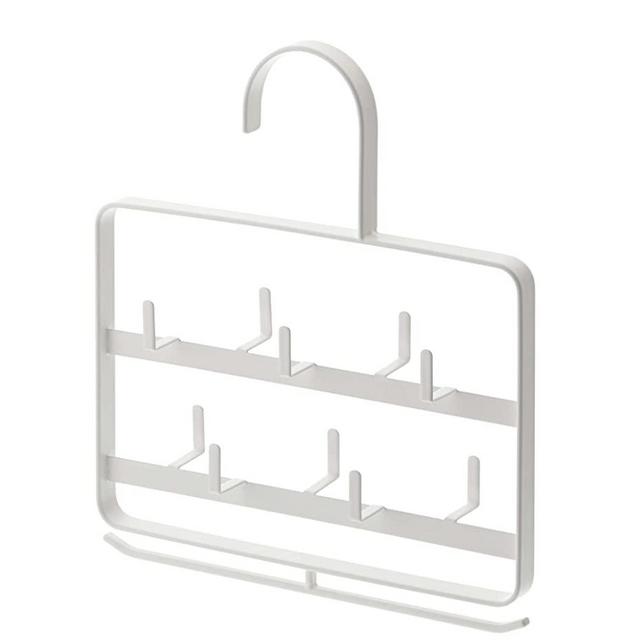 YAMAZAKI home 2740 Belt Hanger, One Size, White