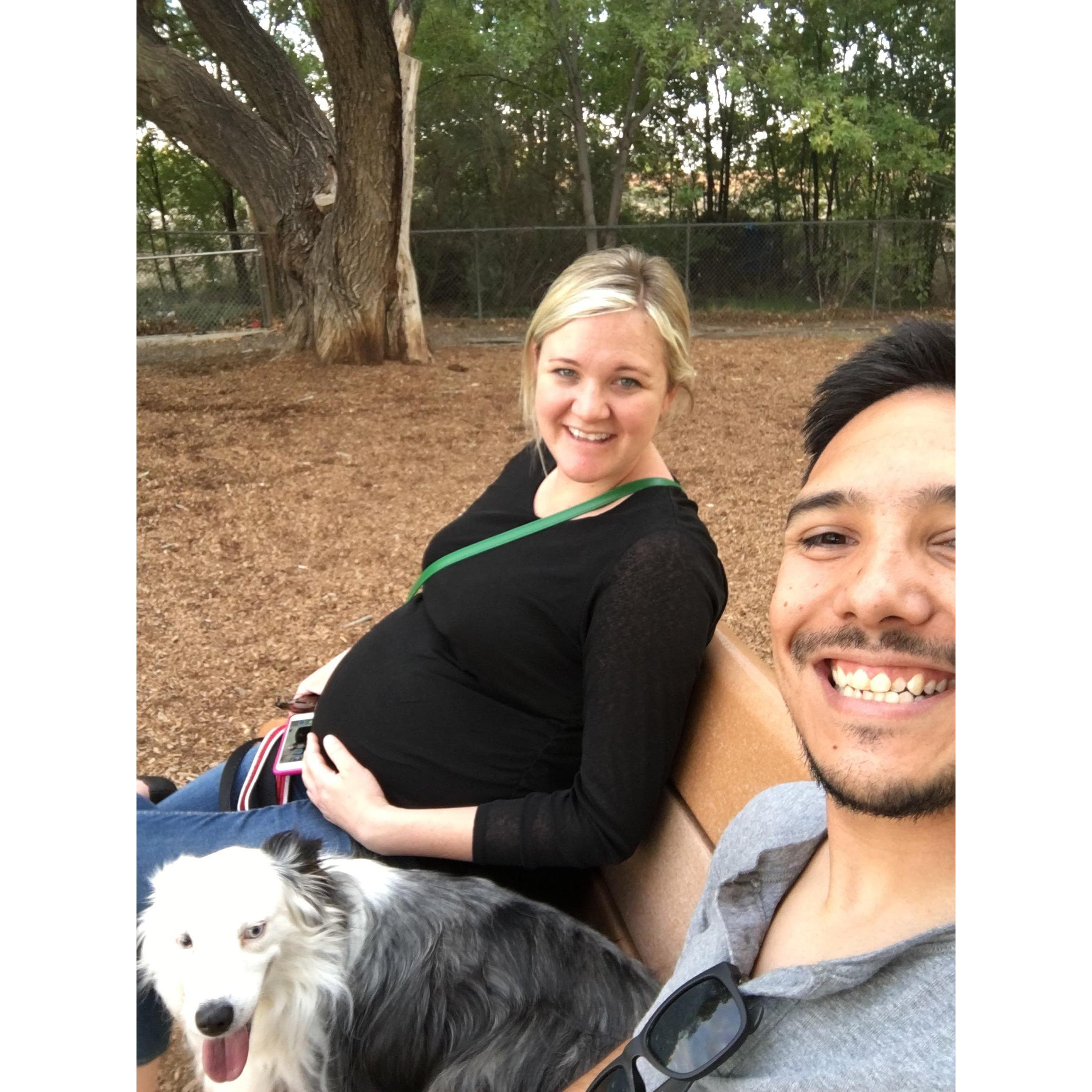 Last outing before becoming parents