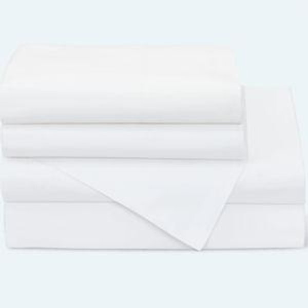 Percale Sheet Set Full / White