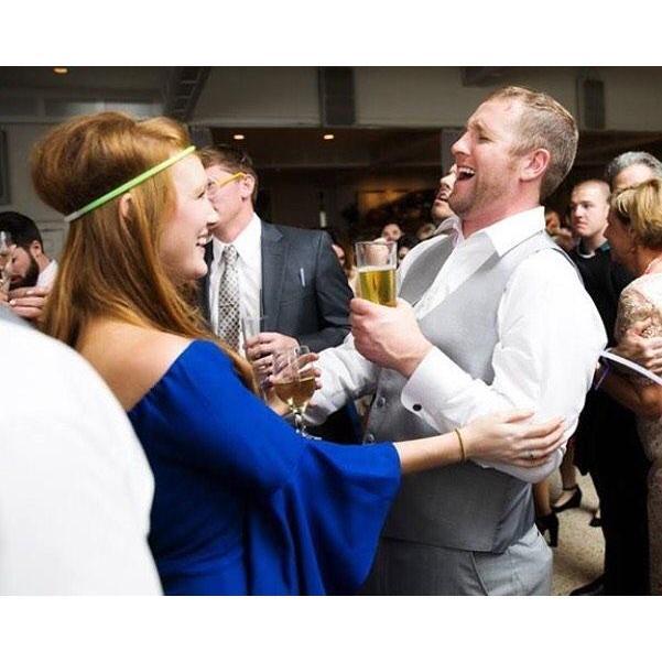 Amber's wedding! I'm obsessed with this picture.