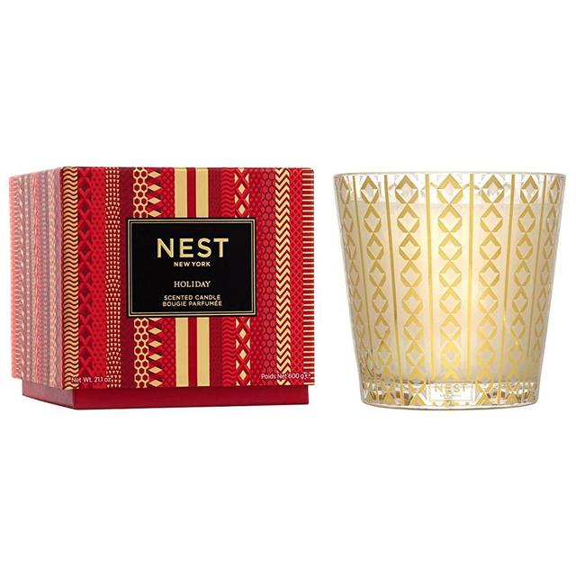 NEST Fragrances 3-Wick Candle- Holiday , 21.2 oz