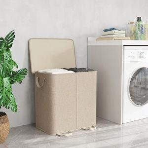 Lifewit Double Laundry Hamper in Beige