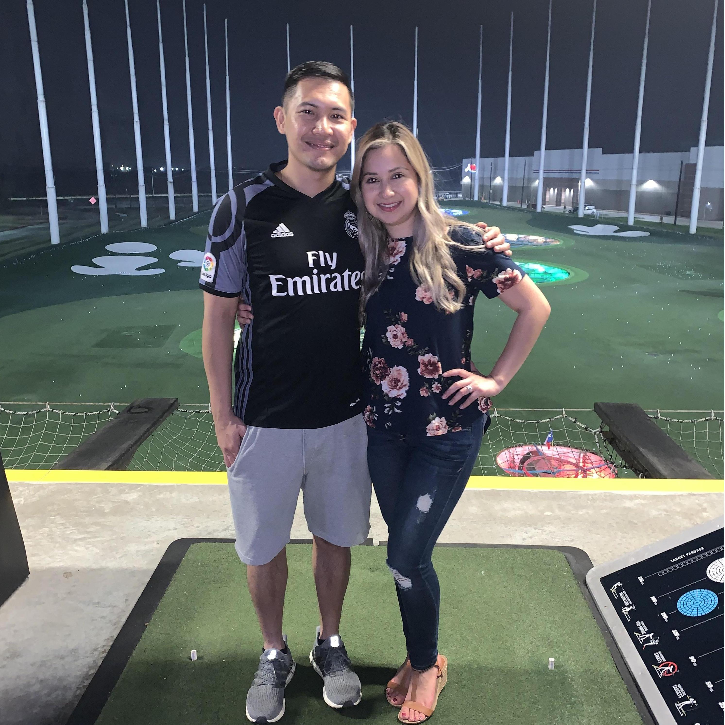 Top Golf is where we had our first date.