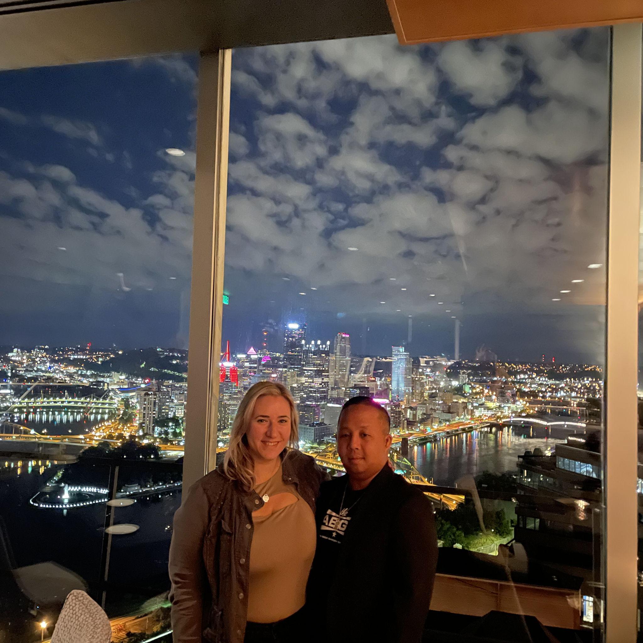 Monterey Bay Fish Grotto in Pittsburgh, PA - October, 2022.