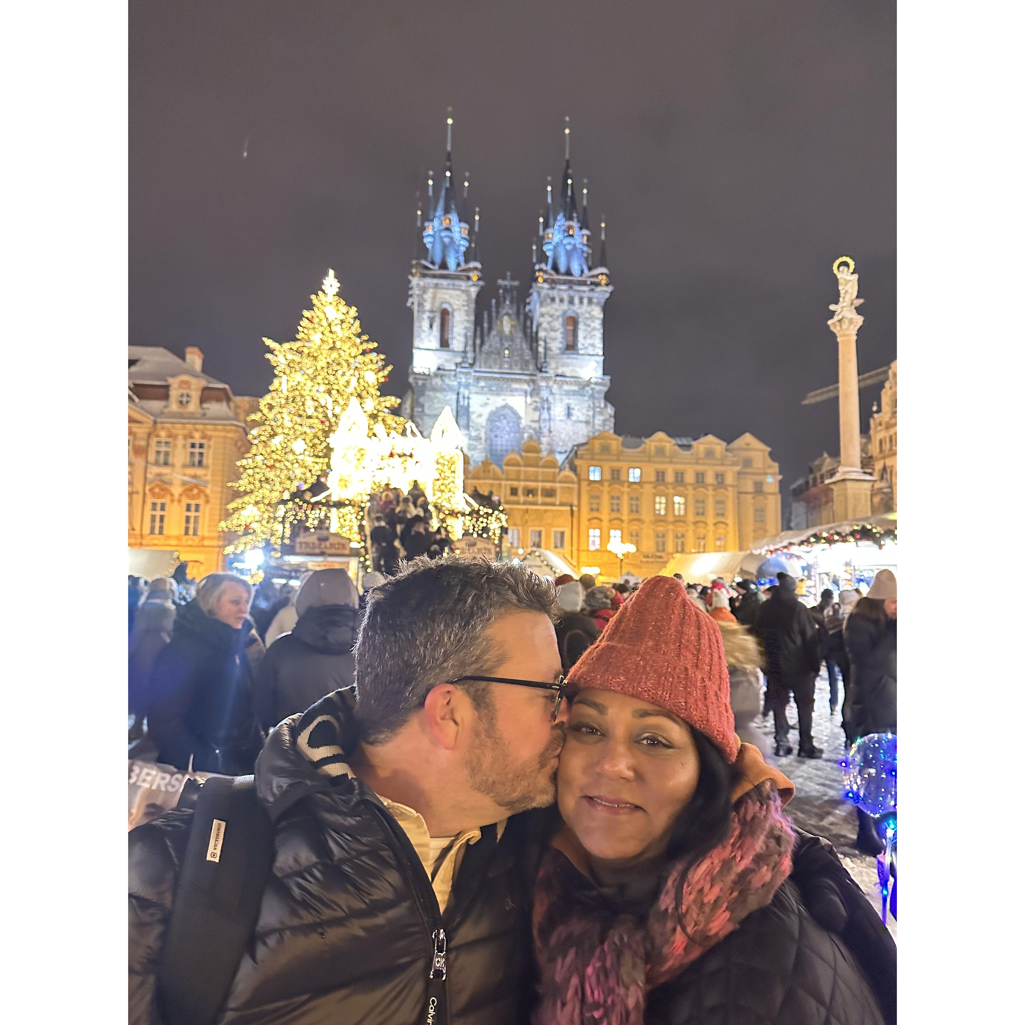 Trip to Prague and Vienna in December. First time for both of us. The Christmas Markets are magical and romantic. Cold but worth it