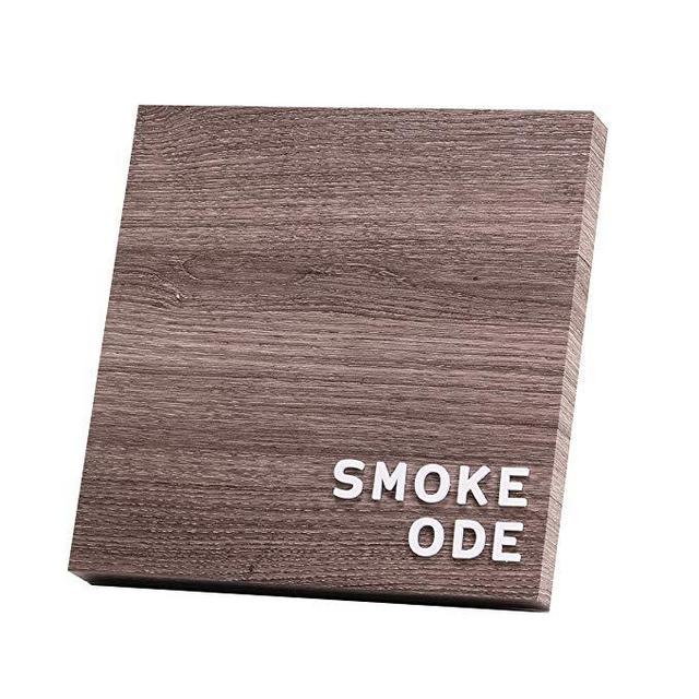 JUT MADE Letter Boards (10x10x1, Smoke Ode)