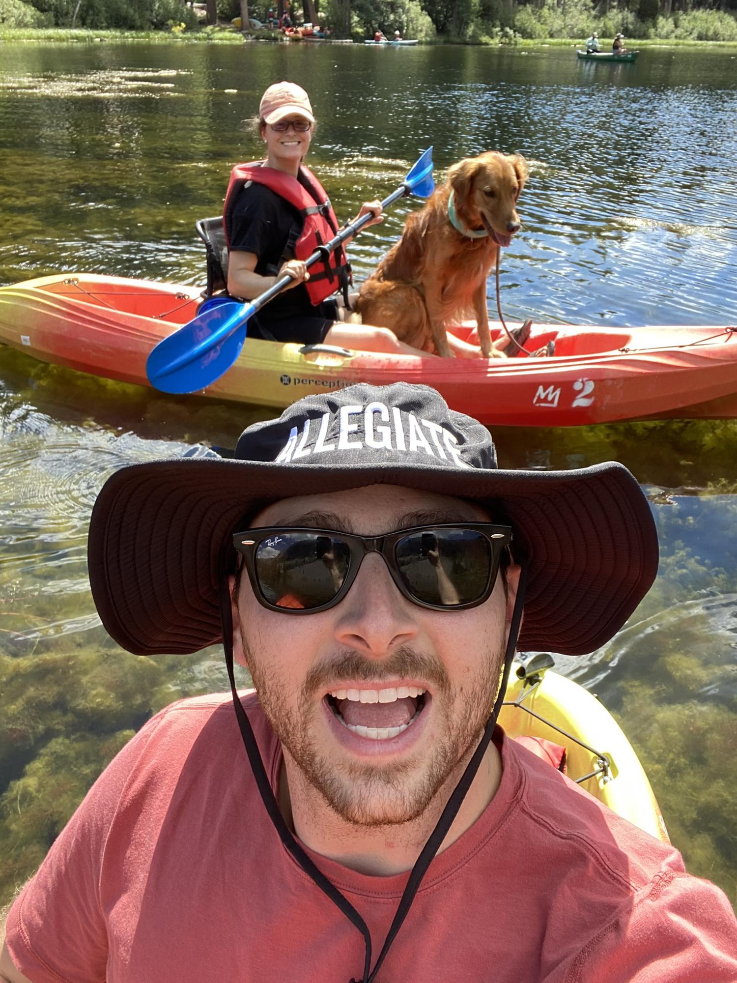 2022: Kayaking in Mammoth, California