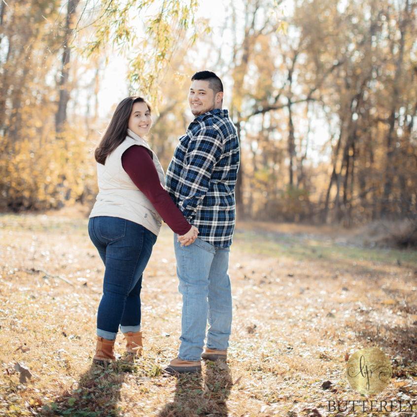 Enjoying the fall weather