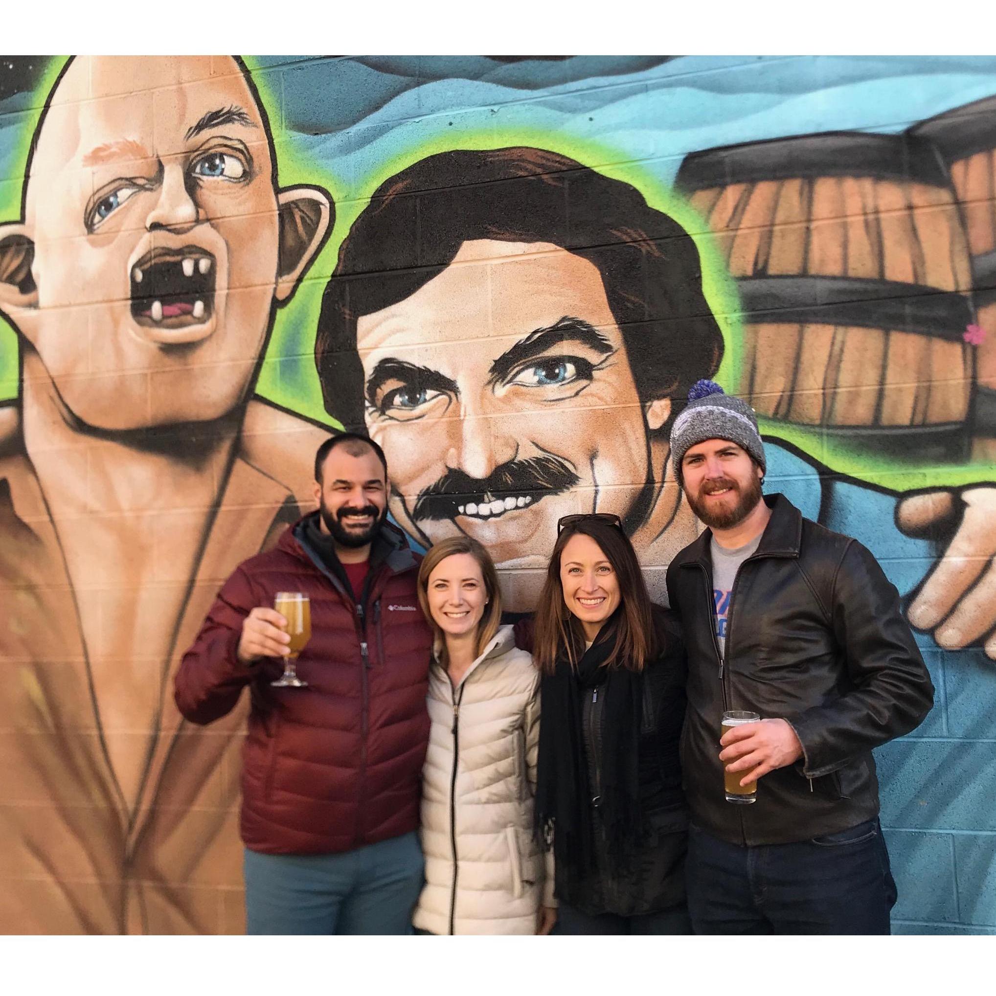 Asheville, Sloth, Tom Selleck, good beers, great friends!
