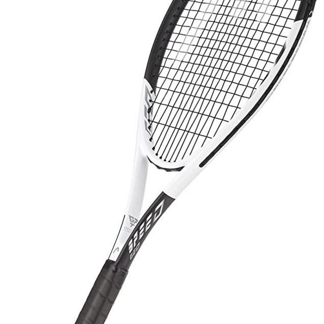 HEAD Geo Speed Adult Tennis Racket - Pre-Strung Light Balance 27.5 Inch Racquet