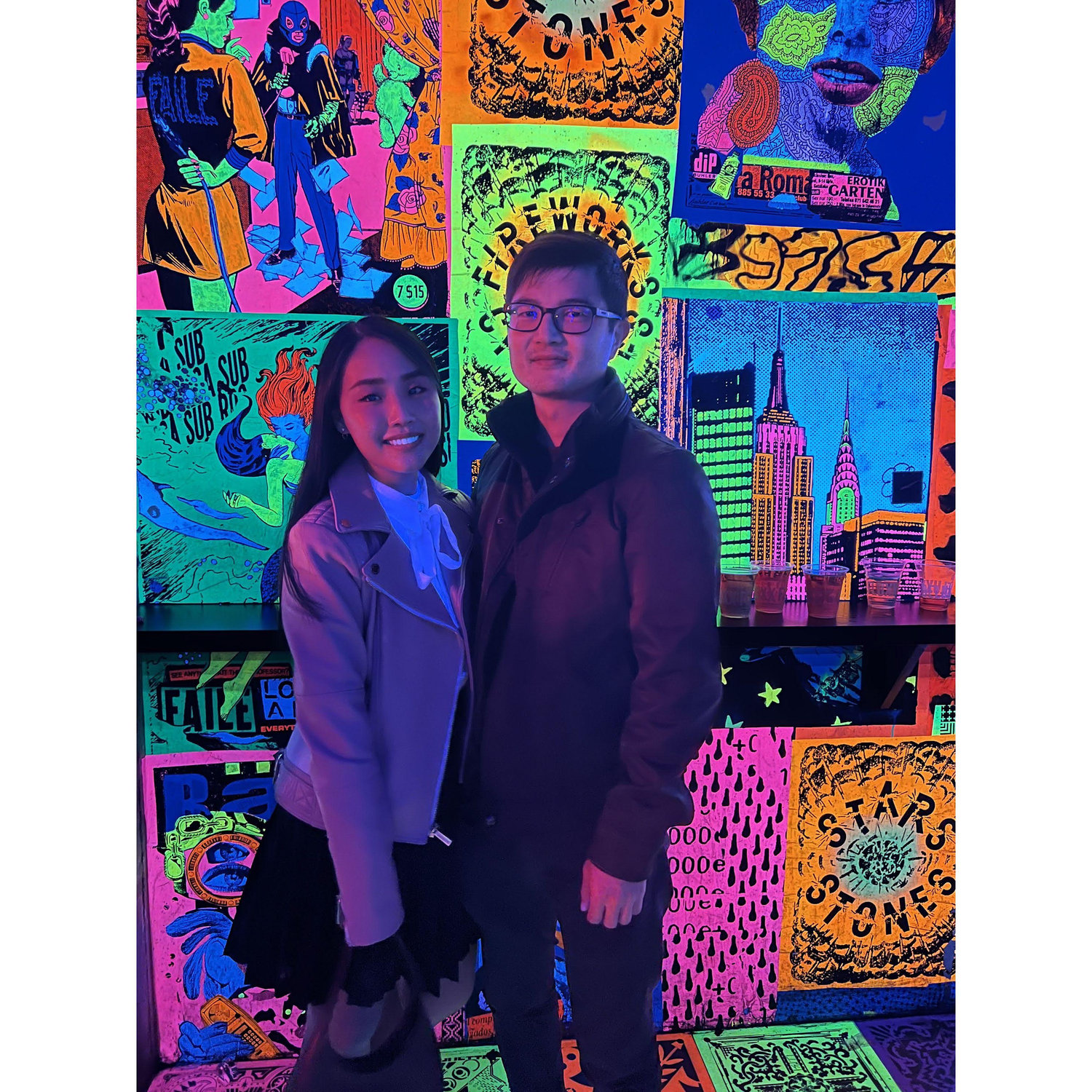 Night out in Detroit