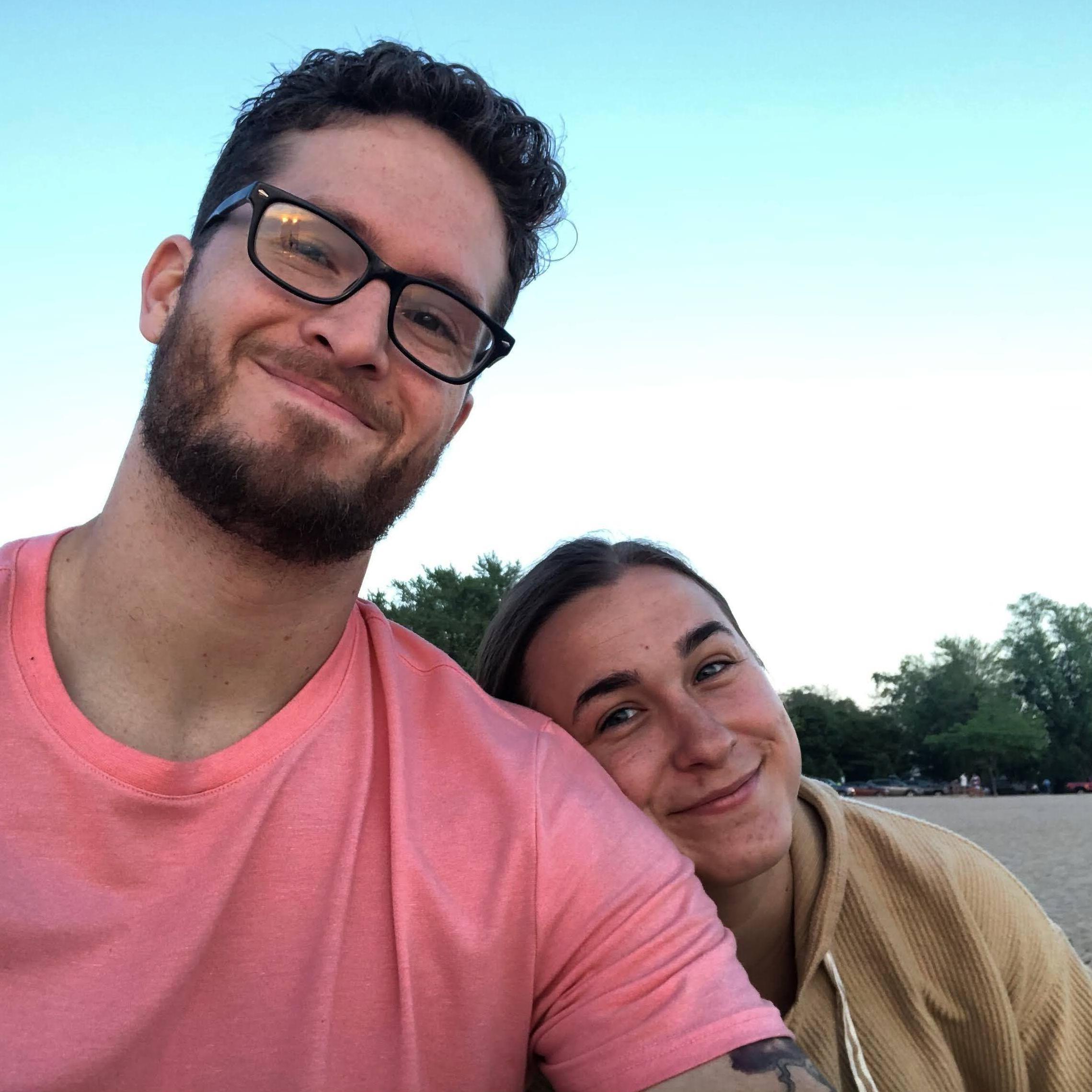 June 2021 - Introducing Nate to Lake Michigan