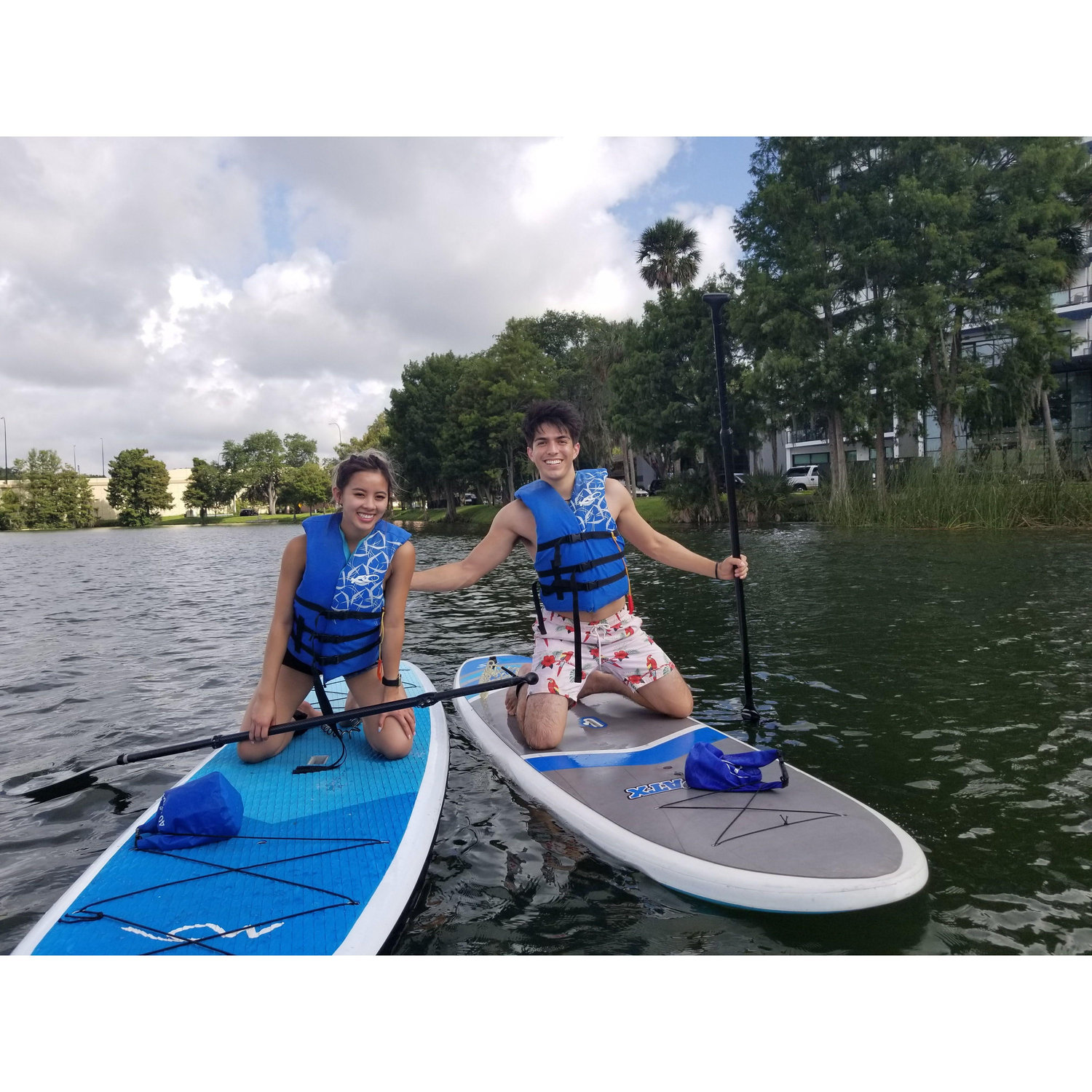 July 22, 2021 - Paddle boarding in Florida!