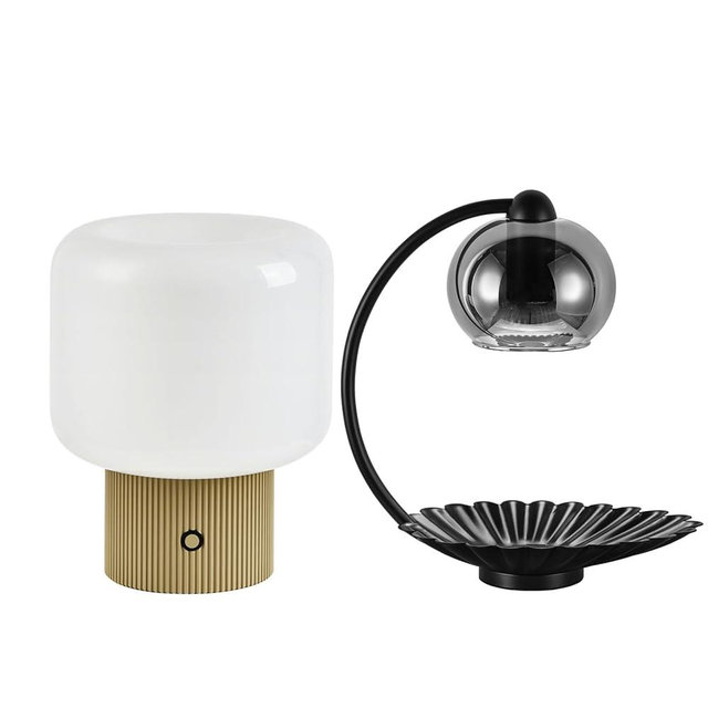 MAGCHARM 1 Halo Table Lamp + 1 Candle Warmer Lamp