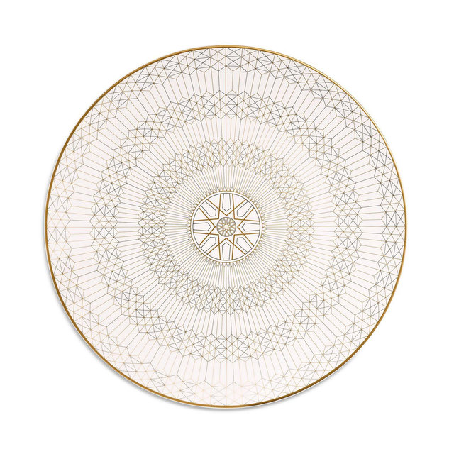 Baccarat Arcadia Gold Charger Plate