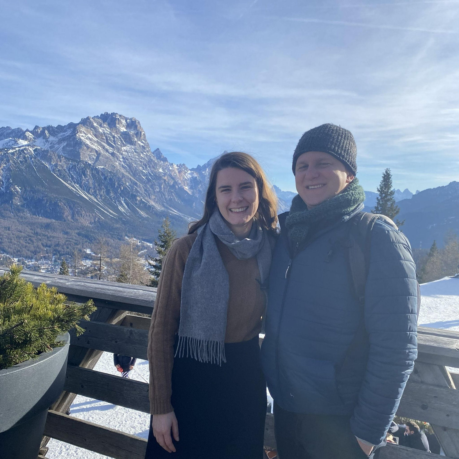 Visiting the Dolomites, Italy