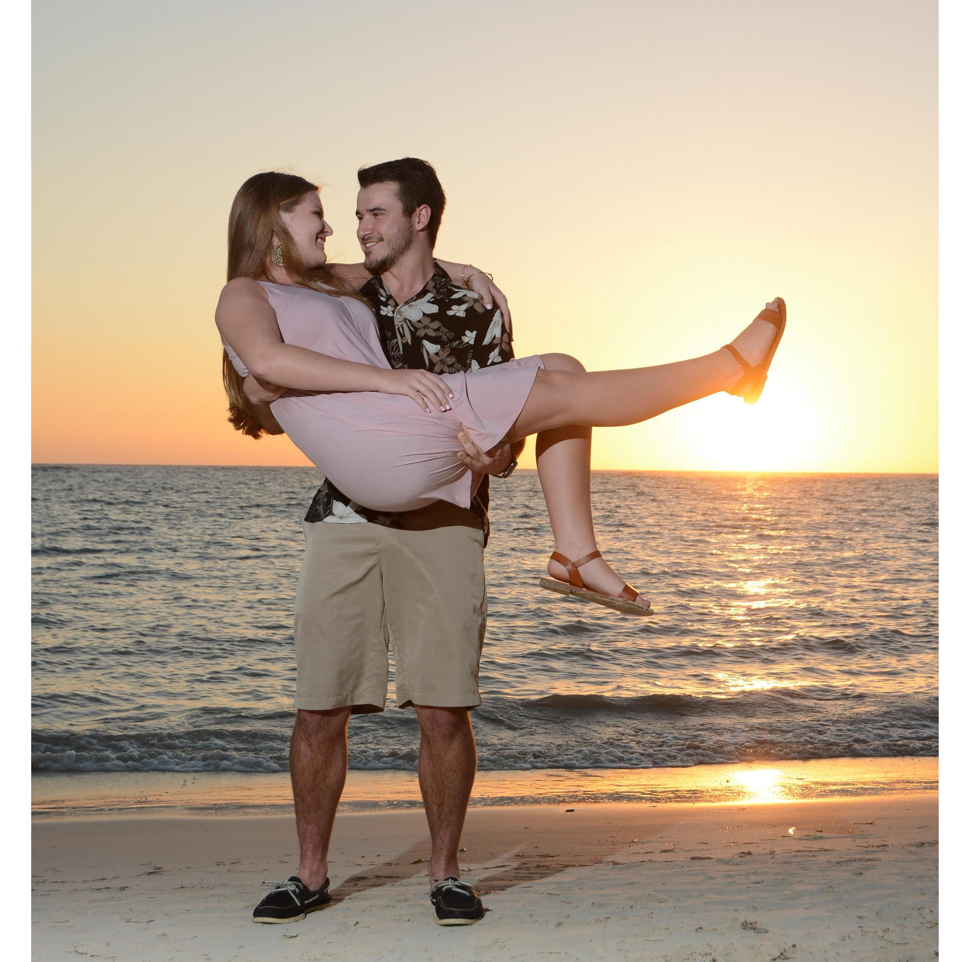 January 1, 2019. Celebrating our second anniversary in paradise!