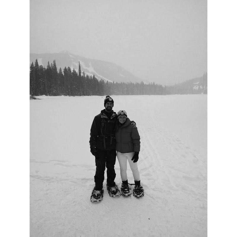 Snowshoeing at White Pass