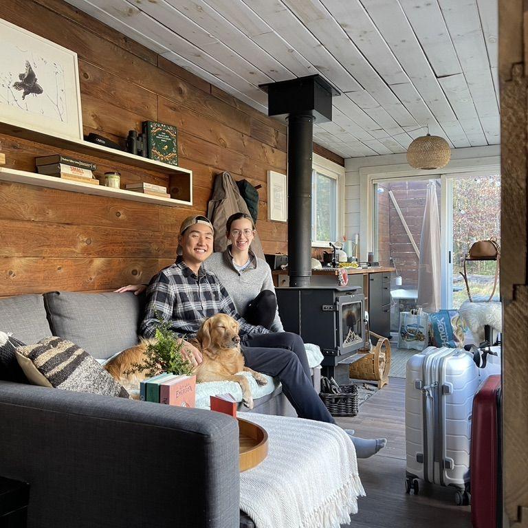 Spending some weekends completely off the grid. So off the grid that we had to boil the water to take a warm shower. Shelby may have gotten sick on this trip as it was cold the entire time.