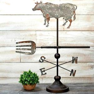 Kitchen Cow Weather Vane