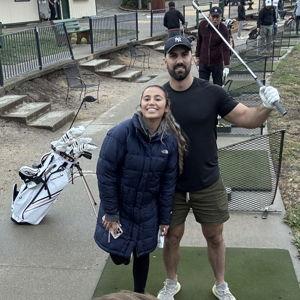 Our Honeymoon Golf Time