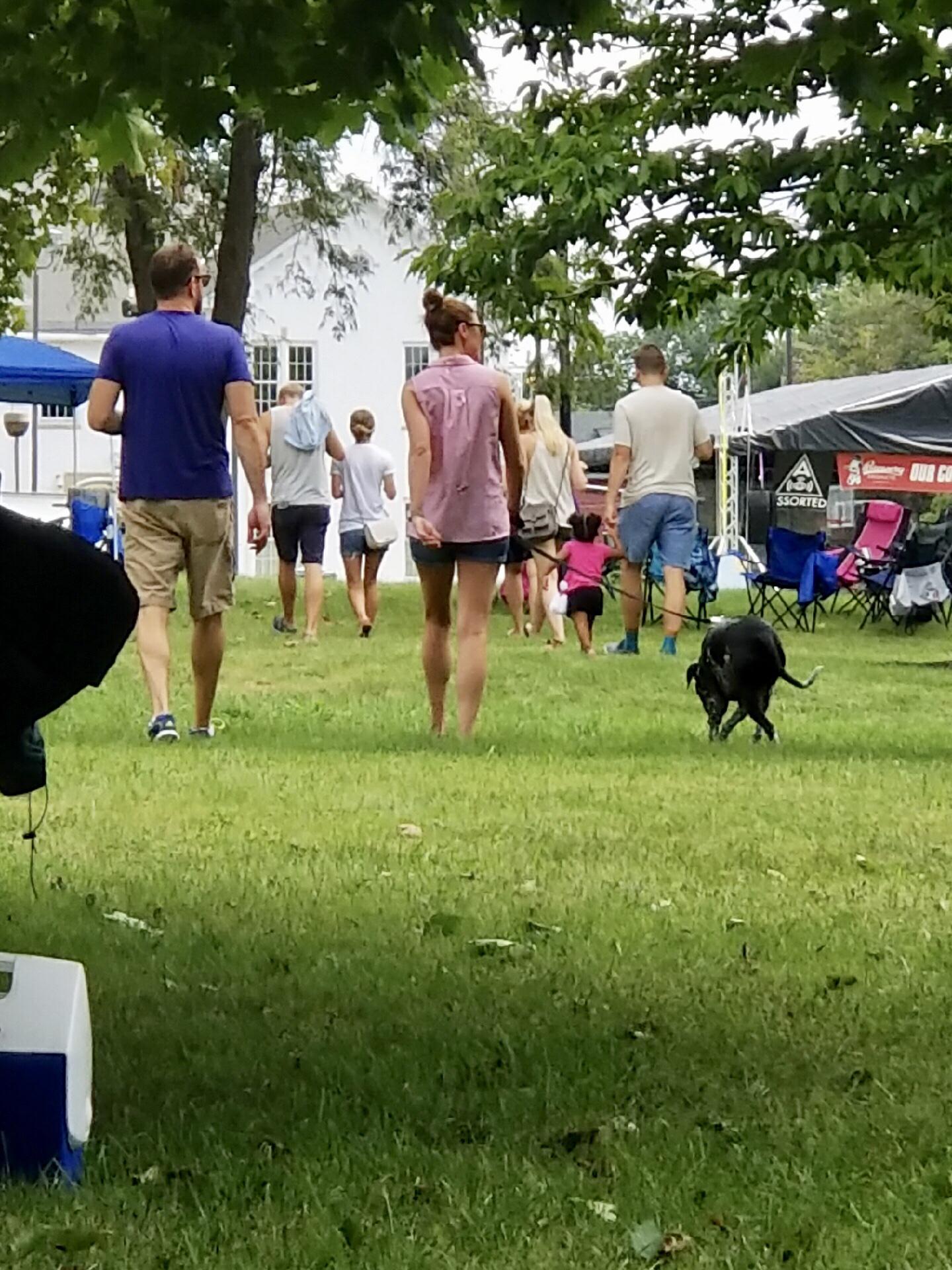 Jessica's first weekend in York, PA at the Food Truck Festival