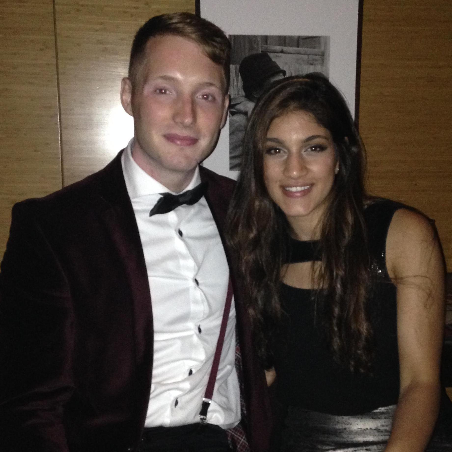 First picture together <3 We went to Dizzy's Jazz Club in the Lincoln Center and danced the night away!