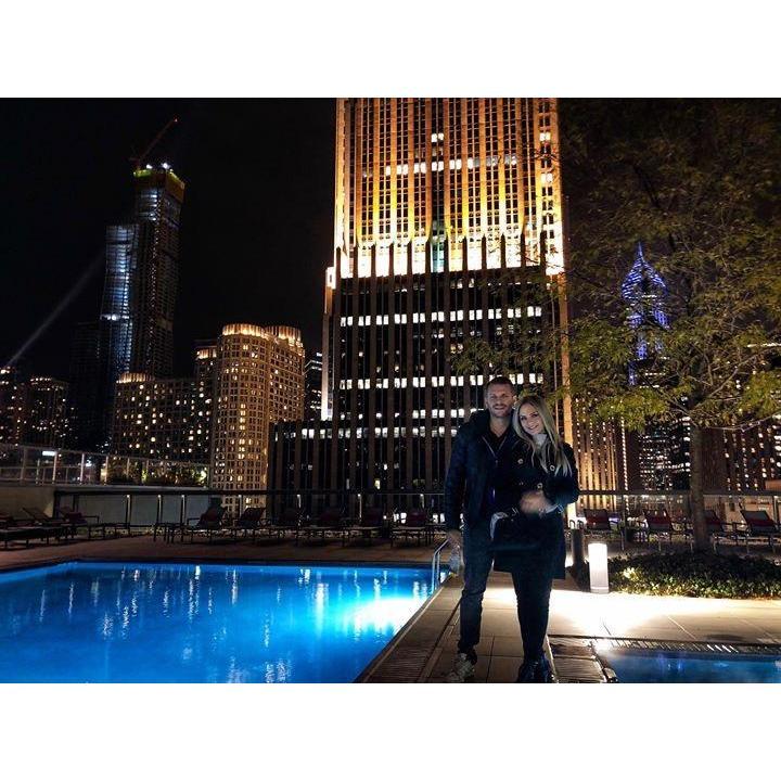 Our building, our first home 🤍 Chicago