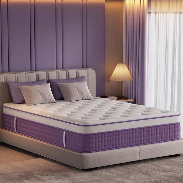 Susalt 12 Inch Queen Size Hybrid Mattress in a Box, CertiPUR-US Certified Mattress with Gel Memory Foam and Pocket Springs,Pressure Relief &Medium Firm,100-Night Trial