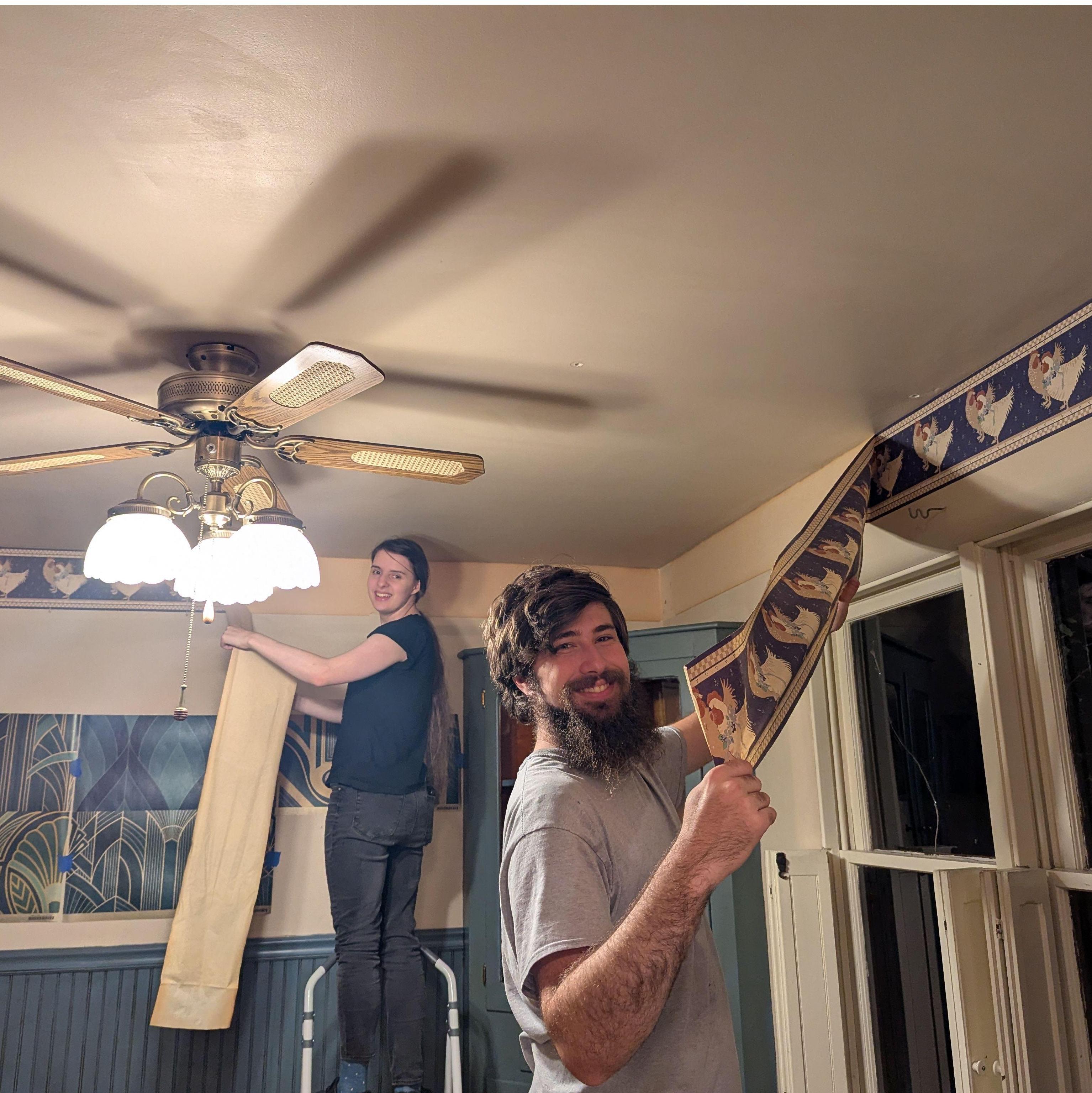 Working on renovating our new home.