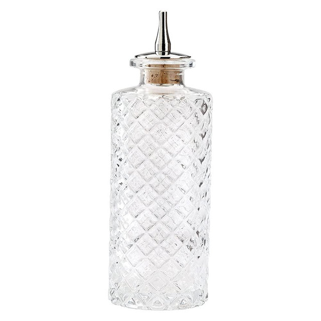 Barfly Bitters Bottle - Cut Crystal - 150 Ml