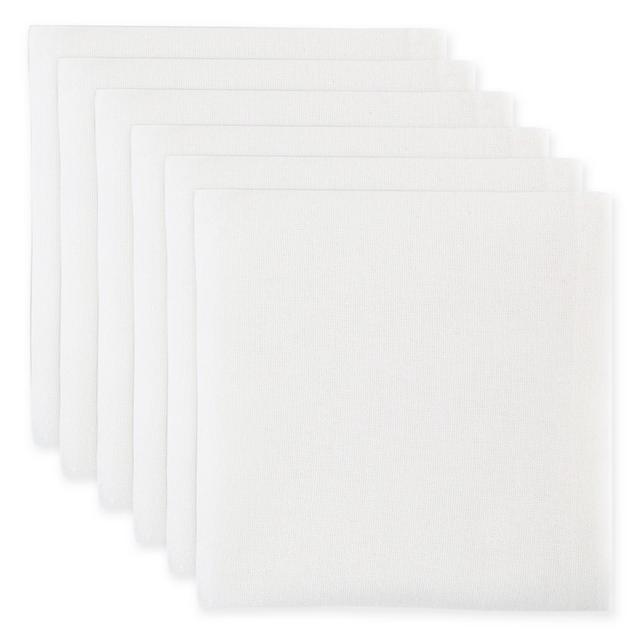 MU Kitchen™ Flour Sack Kitchen Towels in White (Set of 6)
