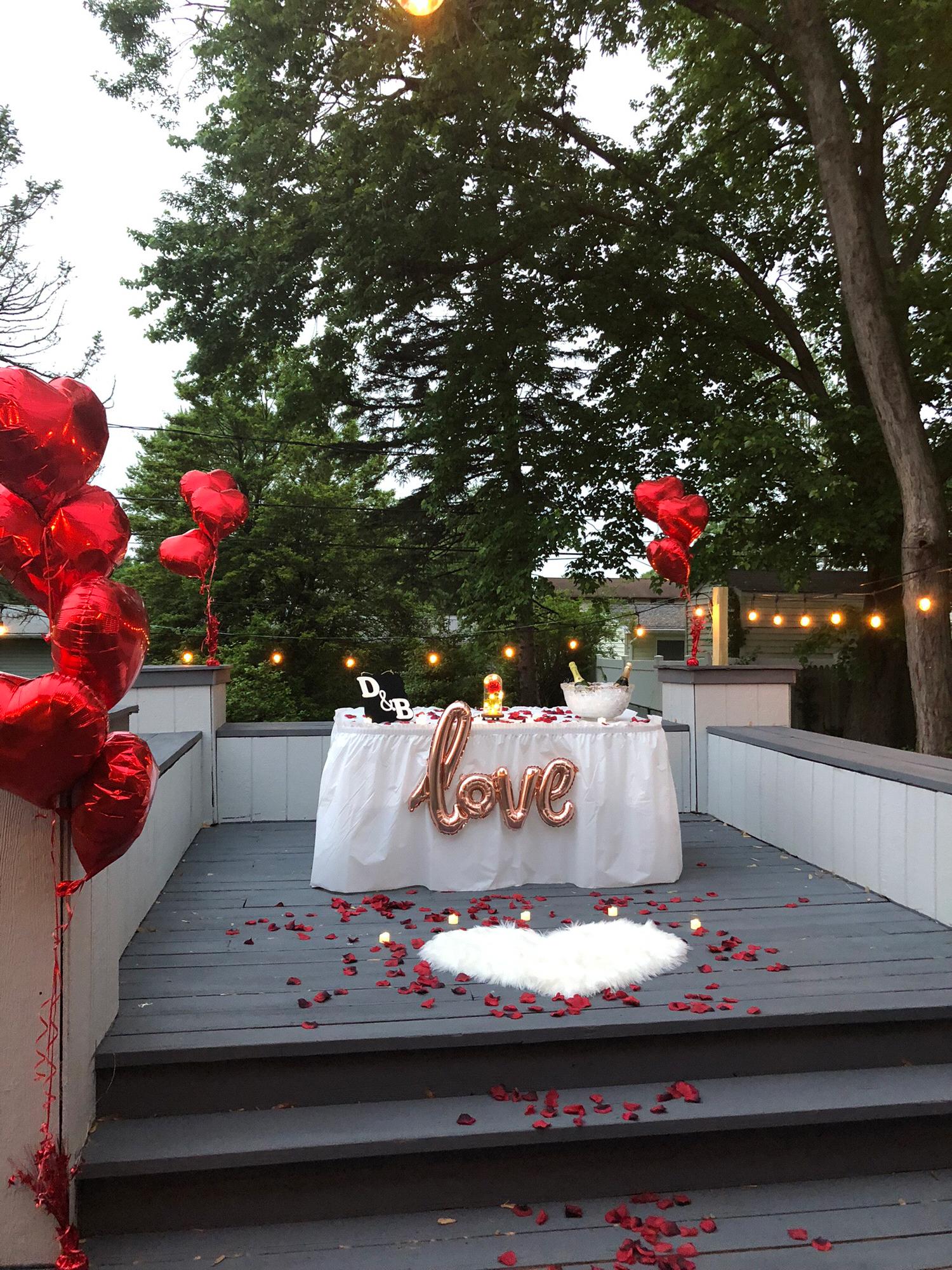May 11th 2019. Such a cute and sweet proposal