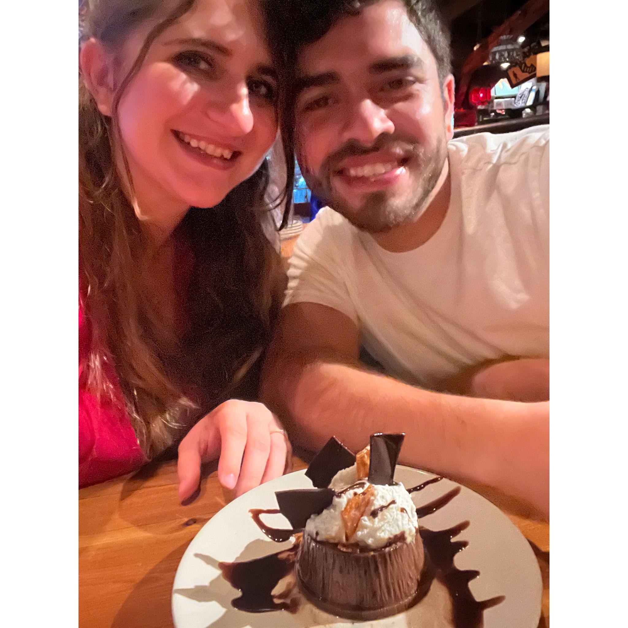 Our first anniversary!