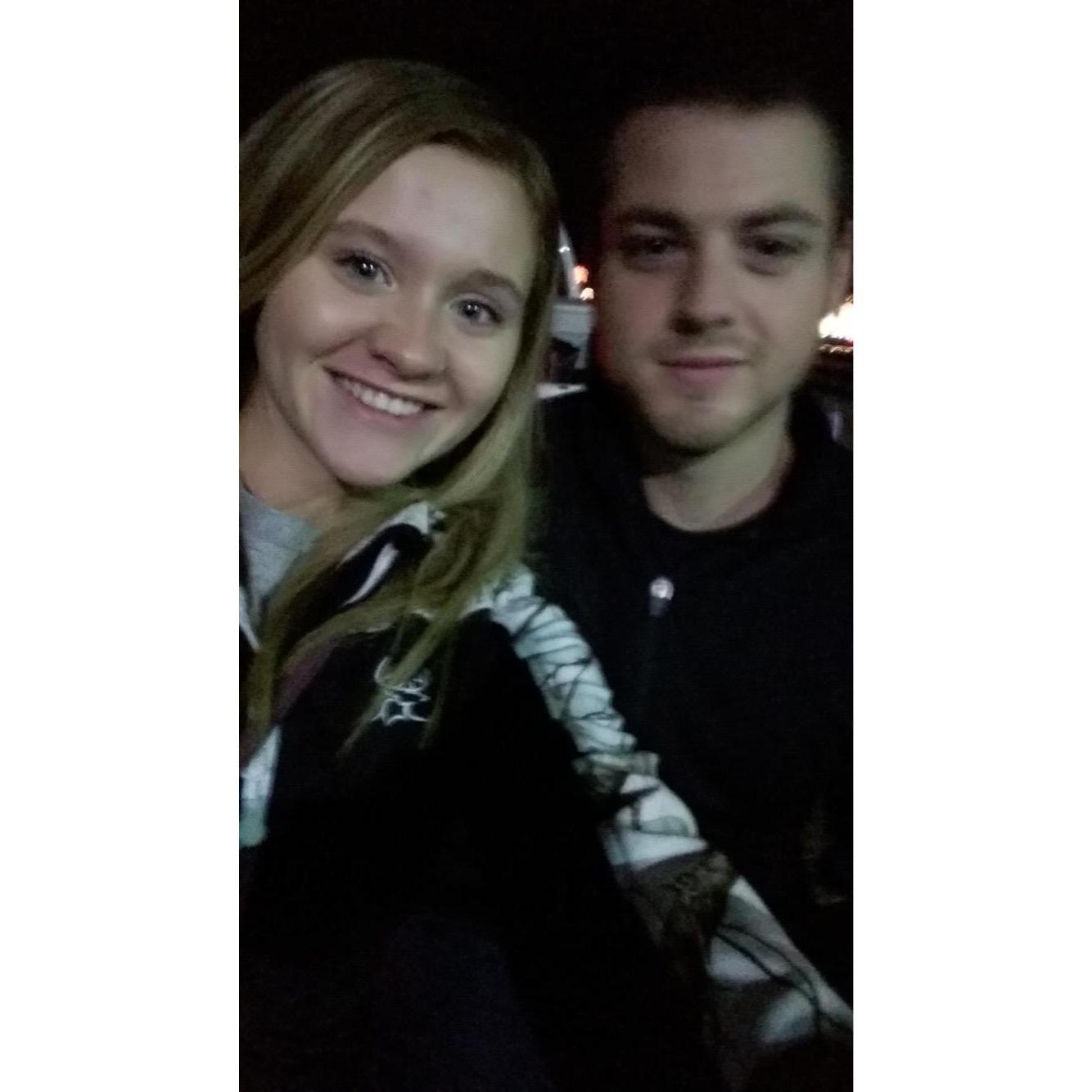 Cottom’s Farm.. every Christmas we go see the lights together❤️ This was our first trip.