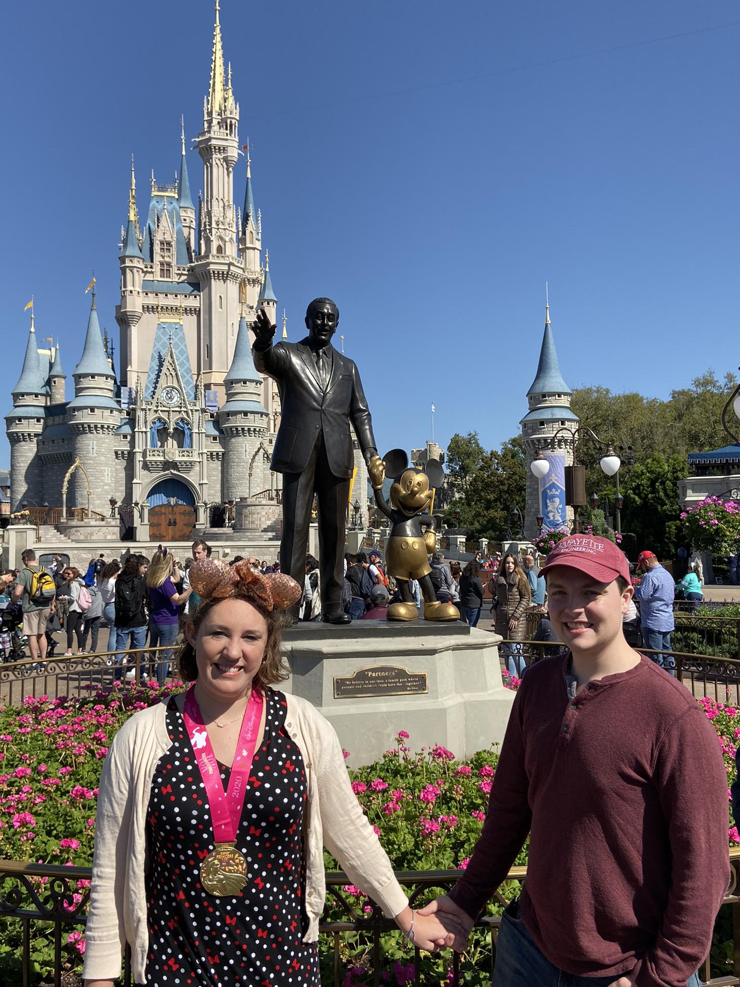 After three and a half years of dating, we finally got to go to Disney together. February, 2020