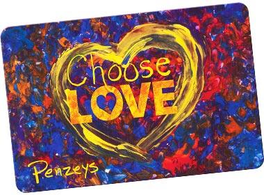 Penzey Spices Gift Card-Choose Love