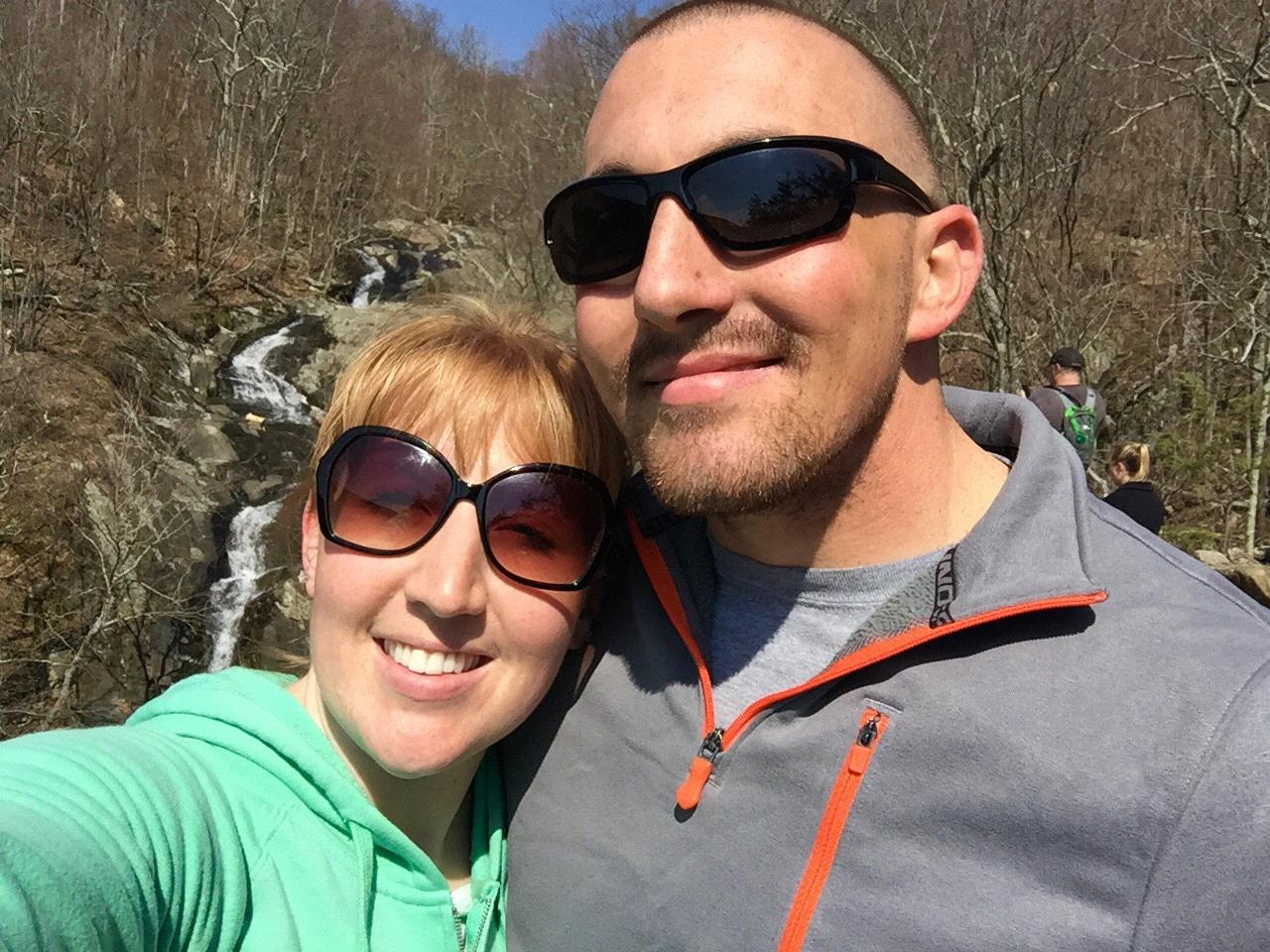 Our first day date hiking white oak canyon. So much happiness in this picture. I knew he was the one 😍