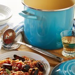 Le Creuset ] enameled steel stove top stockpot
