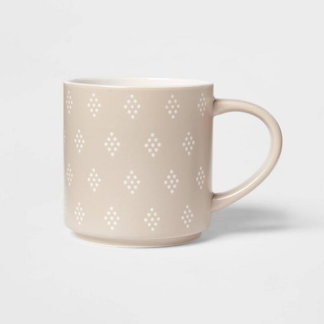 16oz Stoneware My Happy Place Mug - Threshold™