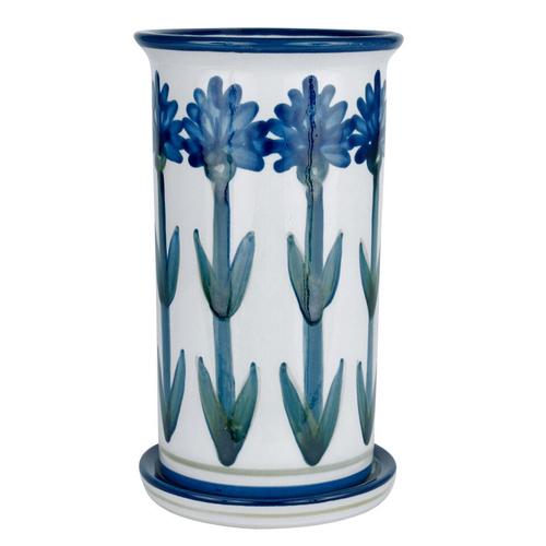 10.5” Wine Cooler & Saucer in Bachelor Button